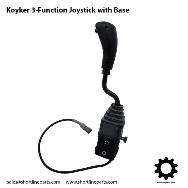 Replacement NIMCO 3-Function Joystick with Base for Koyker Mfg