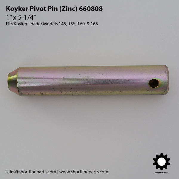 Koyker 660808 Zinc Pivot Pin - 1