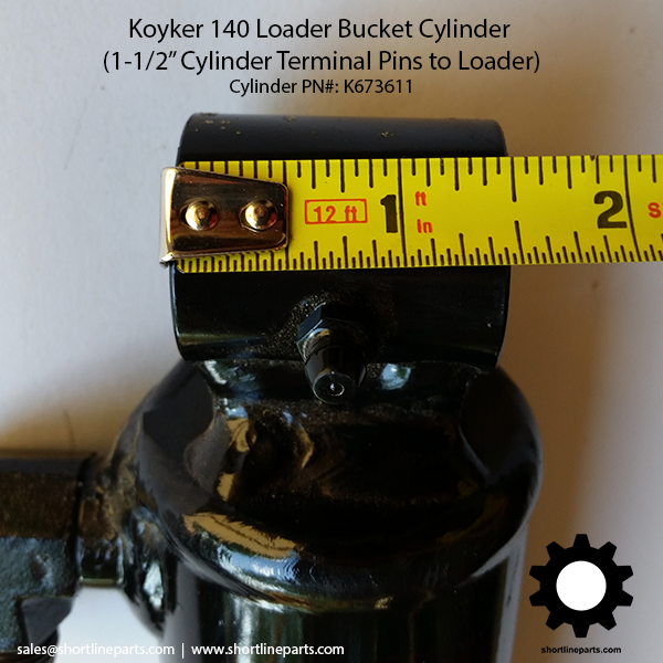 Koyker 140 Front End Loader Bucket Cylinder – ShortLineParts