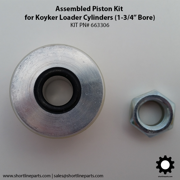 New Replacement Aluminum Piston Inside Koyker 120