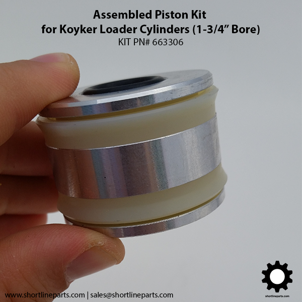 OEM Aluminum Plunger Piston for Koyker Cylinders with 1.75" ID
