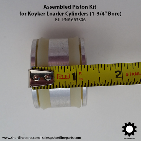 Koyker 140 Loader Curl Cylinder Repair Piston Plunger 1.75" Bore