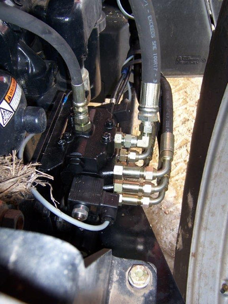 Valve and Hoses Part of Joystick Kit for John Deere
