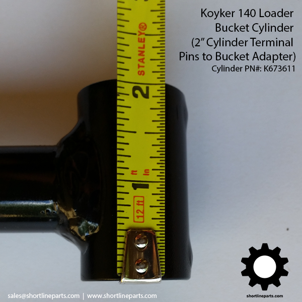 Koyker 140 Front End Loader Bucket Cylinder – ShortLineParts