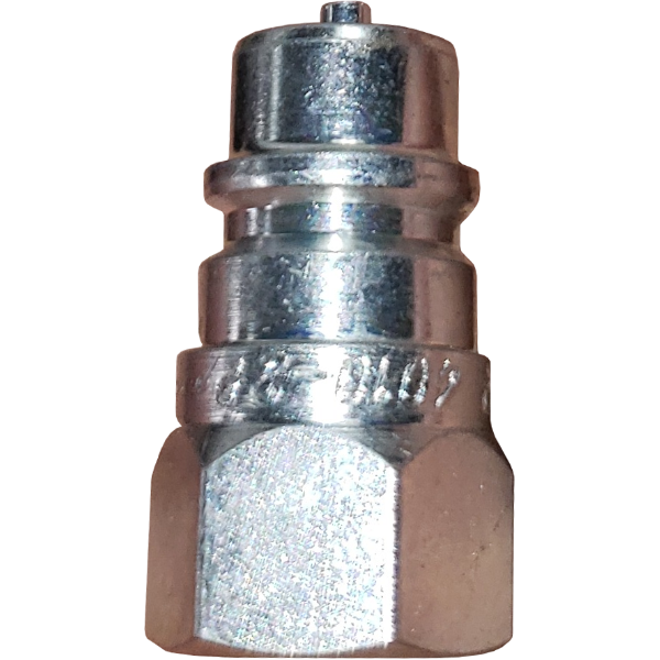 Pioneer Style Male Coupler for Compact Equipment - 1/4" Pipe Thread