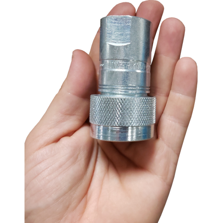 Pioneer Style Female Coupler - 1/2" Pipe Thread