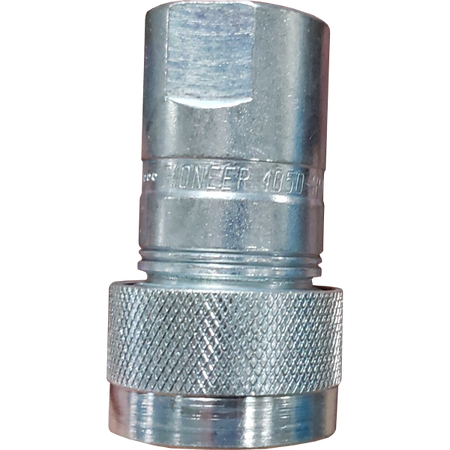 Pioneer Style Female Coupler - 1/2" Pipe Thread