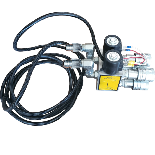 Convert 2 old style jd rear remotes to 4 pioneer couplers jd 4020