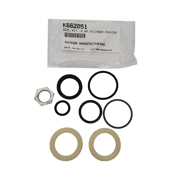 Rebuild Kit for 2.0" Koyker Cylinder (for barrel ID 2.0" - barrel OD 2-3/8") - Replaces K662051