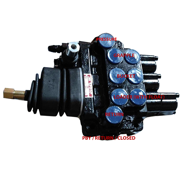 Tractor Front End Loader Control Valve for Loader Bucket and Grapple