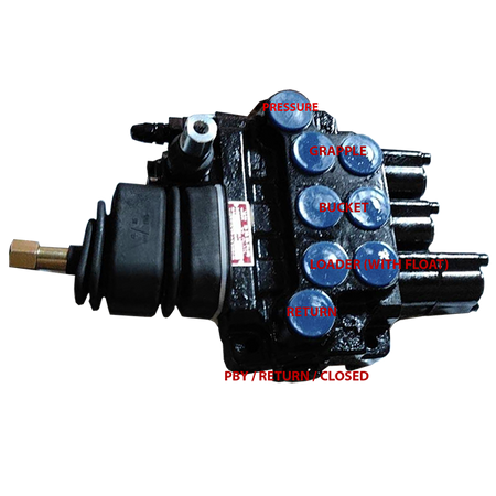 Tractor Front End Loader Control Valve for Loader Bucket and Grapple