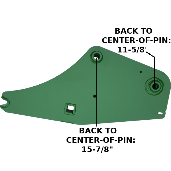Left Hand Mast Upright for John Deere 640 Loader without Self-Leveling