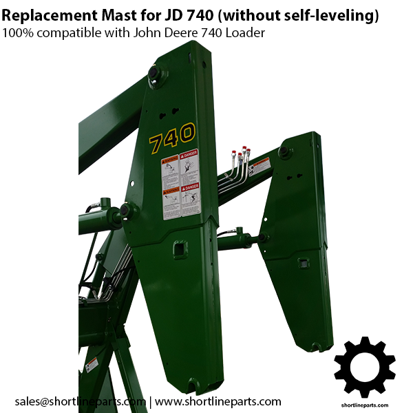 Replacement Mast for John Deere 740 Loader - Replaces JD AW27425