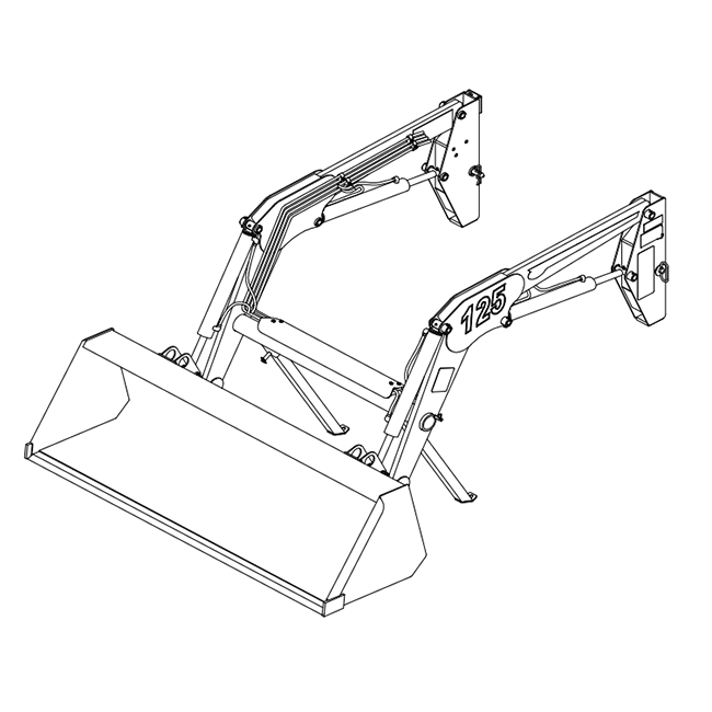 Koyker OEM replacement parts for 125 Loader