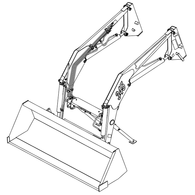 Koyker 345 loader replacement parts