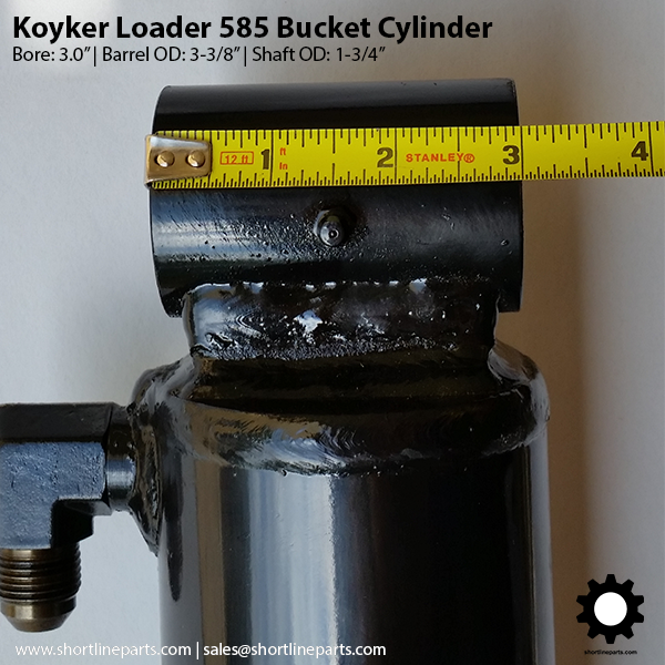 Koyker 585 Bucket Cylinder (3" Bore) - K675502-