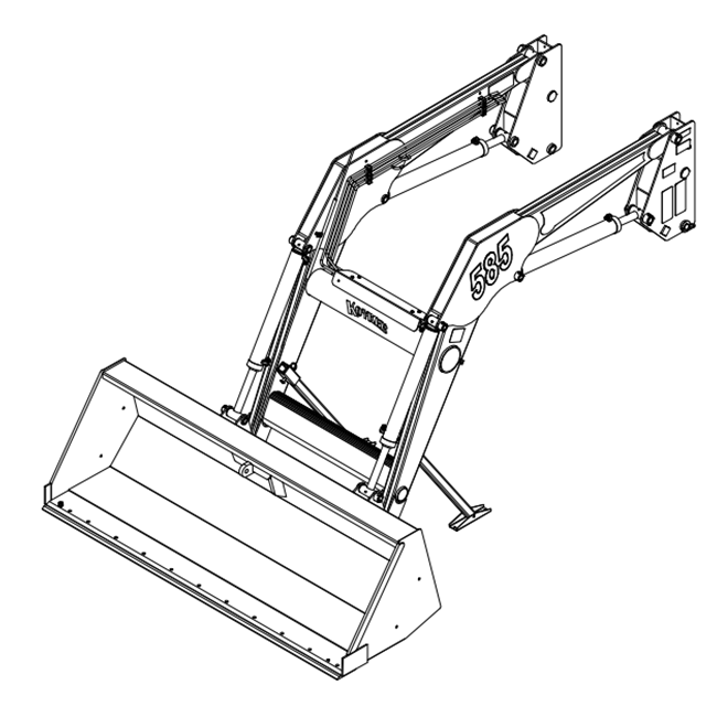 Koyker 585 loader replacement parts