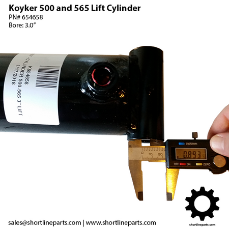 Koyker Loader Parts - Cylinder for 565 and 500