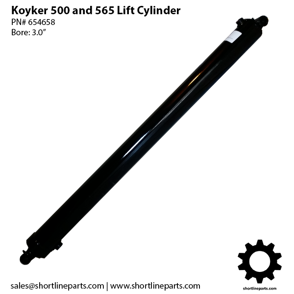 Koyker Loader Parts - Boom Cylinder for 500 and 565 Loaders
