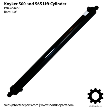 Koyker Loader Parts - Boom Cylinder for 500 and 565 Loaders