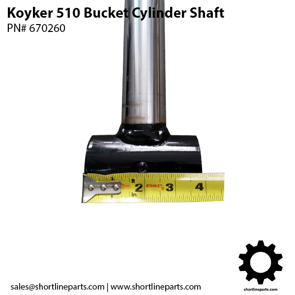 Koyker 510 Loader Parts - Cylinder Rod