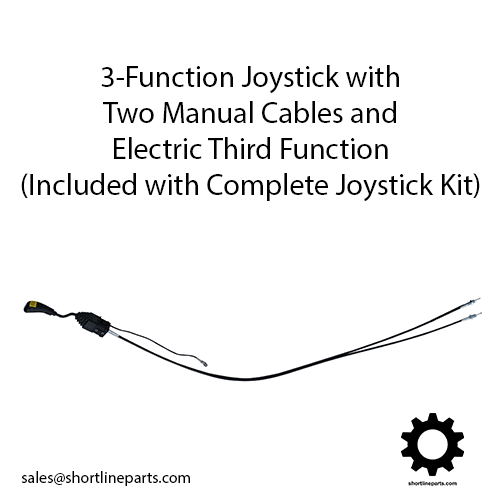 3-Function Joystick Included in Kit for John Deere 7520 Tractor