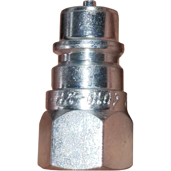 Pioneer Style Male Coupler for Compact Equipment - 1/4" Pipe Thread
