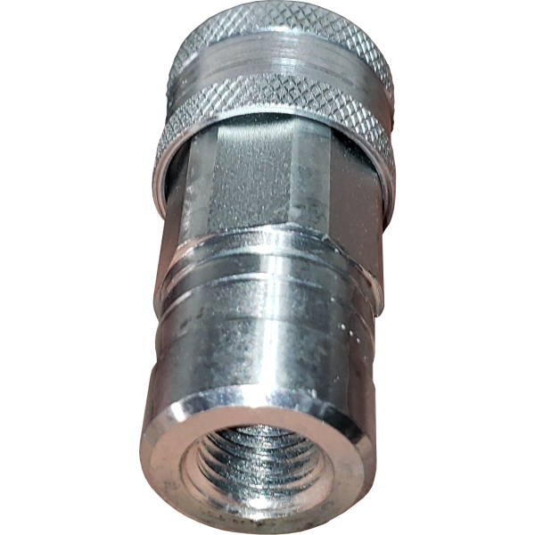 Pioneer Style Female Coupler for Compact Equipment - 1/4" Pipe Thread