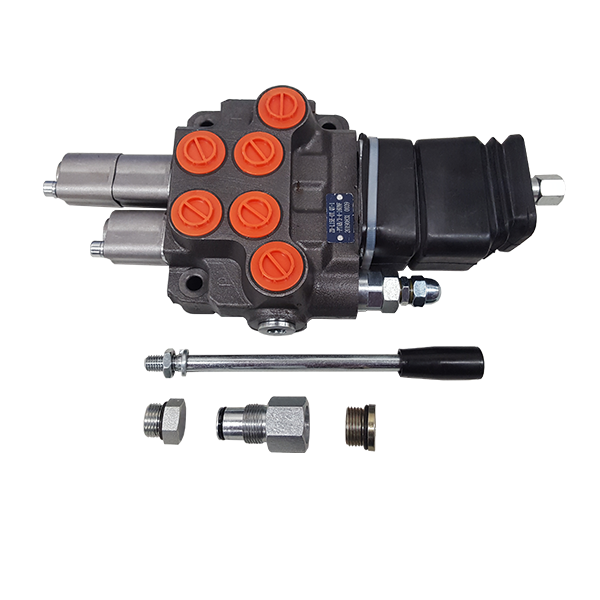 Control valve for front end loader on John Deere Kubota or Yanmar tractor