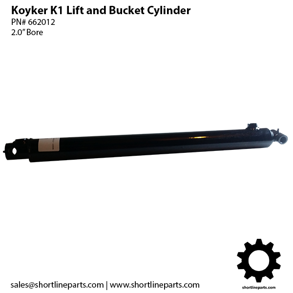 Koyker Loader Parts K1 Lift and Bucket Cylinder - 662012 - 7404