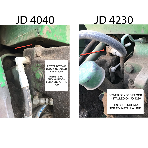 Leave Rear Remotes Free JD 4040