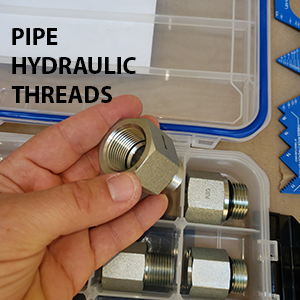 Pipe Thread Hydraulic Adapter